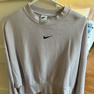 Nike cropped crew neck